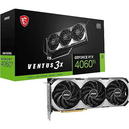 MSI RTX4060TI VENTU 3X E 8G OC