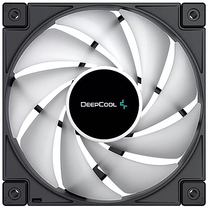 DEEPCOOL FC120, ARGB 120 mm fan, 	Addressable RGB LED, Hydro Bearing, Black, 	R-FC120-BKAMN1-G-1