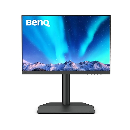 BenQ SW242Q, 24.1" IPS, 5ms, 2560x1600 QHD, 16:10, Photo. Monitor, sRGB 100%, Adobe RGB 99%, HDR10, 14-Bit 3D LUT, Delta E, 1000:1, 20M:1 DCR, 400 cd/m2, HDMI 2.0, DP 1.4, USB-C (90W), CReader, H/W calibration, HPhpon.jack, Height Adj., Pivot, Tilt, Swiv