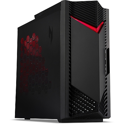 Acer Nitro N50-650, i7-13700F (up to 5.20GHz, 30MB), 16GB DDR4(max. 32GB 3200MHz, 512GB SSD, M.2 slot free, no DVD, NVIDIA GeForce RTX 4060Ti 8GB, 4*USB 2.0, 2*3.2 USB, Type-C, GLAN,WiFi AX & BT5.0, 500W PFC, No OS+Acer Nitro VG240YEbmiix, 23.8"