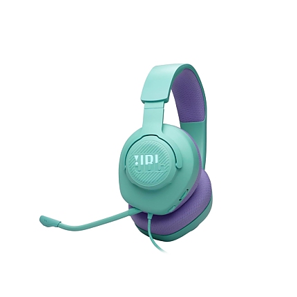 JBL QUANTUM 100M2 CYN Wired over-ear gaming headset with detachable mic and mute option