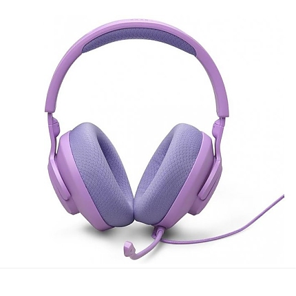 JBL QUANTUM 100M2 PUR Wired over-ear gaming headset with detachable mic and mute option