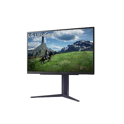 LG 27GS85Q-B, 27", UltraGear™ QHD Nano IPS, 1ms, AG, QHD (2560x1440), 200Hz, HDR 400, 1000:1, 400cd/m2, DCI-P3 98%, USB3.0 (1up/2down), AMD Free-sync, NVIDIA G-Sync, HDMI, DisplayPort, Height adjustment, Tilt, Pivot, Headphone Out, Black