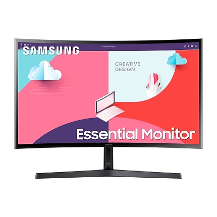 Samsung LS27C366EA, 27" Curved VA LED, 75 Hz, 5 ms GTG, 1920x1080, 250cd/m2, D-Sub, HDMI 1.4, Black