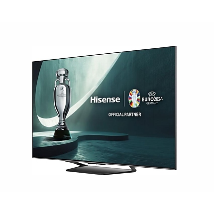 Hisense 75" U7NQ, 4K Ultra HD 3840x2160, ULED, FALD, Quantum Dot, 144Hz, IPS, HDR 10+, HLG, Dolby Vision IQ, Dolby Atmos, Smart TV, WiFi 5GHz, WiFi Direct, BT, Anyview Cast, 4xHDMI, 2xUSB, LAN, CI+, DVB-T2/C/S2, Black