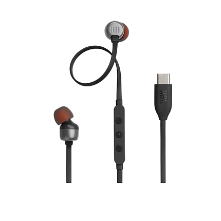 JBL T310C BLK USB-C In-ear headphones