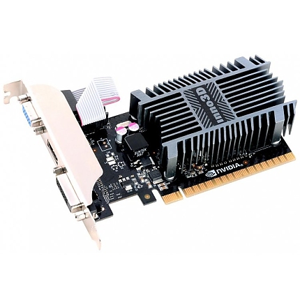 Inno3D Video Card GeForce GT710 2GB SDDR3 64-bit 954 1600 DVI+VGA+HDMI Heatsink