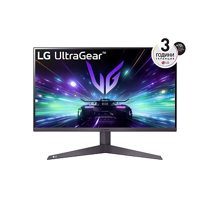 LG 27GS50F-B, UltraGear 27" VA, AG, 1ms MBR 165Hz, 5ms GtG, 3000:1, 250cd/m2, Full HD 1920x1080, AMD FreeSync, HDMI, DisplayPort, Headphone Out, Reader mode, Black Stabilizer, Tilt, Black