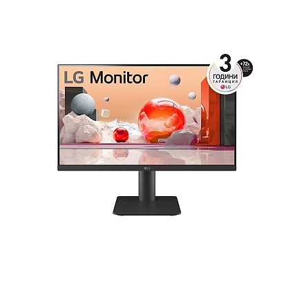 LG 27MS550-B, 27" IPS, 5ms (GtG at Faster), 100Hz, 1000:1, 250 cd/m2, Full HD 1920x1080, NTSC 72% , Speacers 2Wx2, Flicker Safe, Reader Mode, HDMI, Headphone Out, Tilt, Height Adjustable, Black