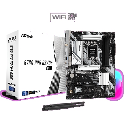 ASROCK B760 PRO RS/D4 WIFI