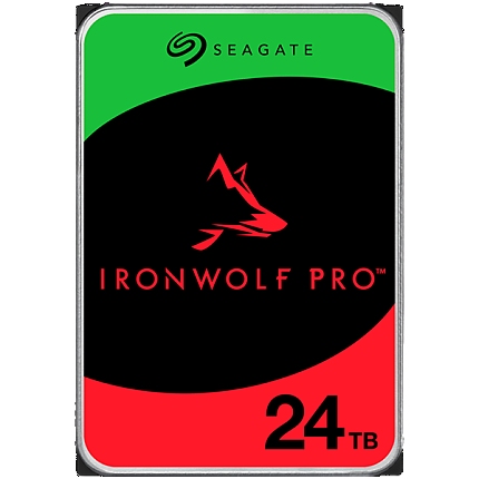 SEAGATE HDD Ironwolf pro NAS (3.5''/24TB/SATA/rmp 7200)