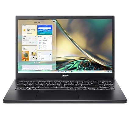 Acer Aspire 7 Performance, A715-76G-531Q, i5-12450H (up to 4.4GHz, 12MB), 15.6" FHD IPS, 8GB DDR4 3200 (1 slot), 512GB NVMe SSD, RTX 3050 4GB GDDR6, Wi-Fi AX+BT5.2, FP, HD Cam + Mic, KB Backlight, No OS, Black