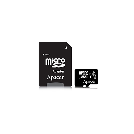 Apacer 64GB Micro-Secure Digital XC UHS-I Class 10 (1 adapter)