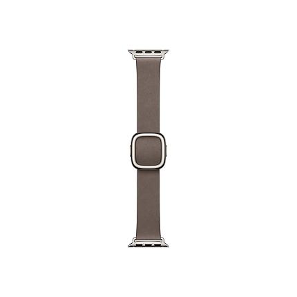 Apple Watch 42mm Modern Buckle: Dark Taupe Modern Buckle - Large