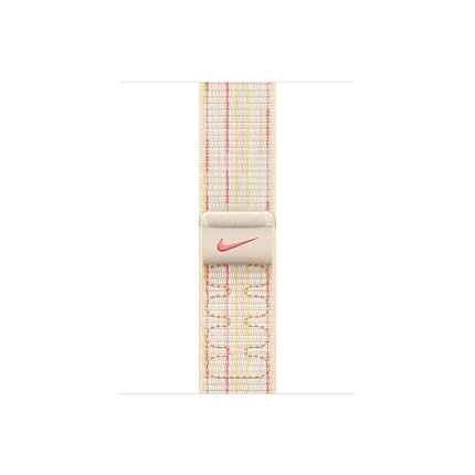 Apple Watch 42mm Nike Sport Loop: Starlight/Pink Nike Sport Loop