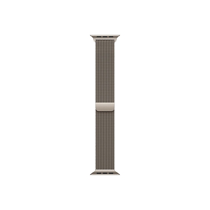 Apple Watch 46mm Milanese Loop: Natural Milanese Loop - M/L