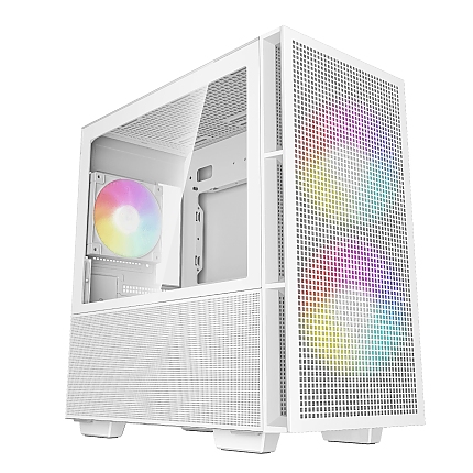 DeepCool кутия Case mATX - CH360 WH