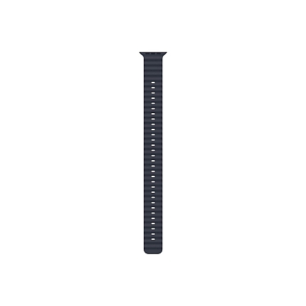 Apple Watch 49mm Band: Navy Ocean Band Extension - Black Titanium Finish