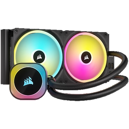 CORSAIR iCUE LINK H115i RGB AIO, 280mm Radiator, Liquid CPU Cooler