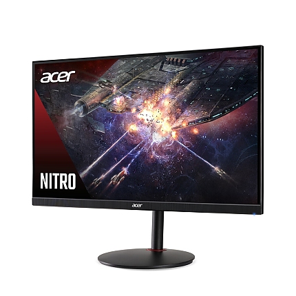 Acer Nitro XV270M3bmiiprx, 27" IPS LED ZeroFrame, FHD (1920x1080), FreeSync 180Hz, 1ms(VRB), 100M:1, 250nits, 99% sRGB, 2xHDMI, DP, Audio Out, Speaker 2Wx2, BluelightShield, Hgt. Adj, Swivel, Pivot, Tilt, Vesa, Black