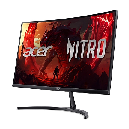 Acer Nitro ED273US3bmiipx, 27'' VA 1500R Curved LED ZeroFrame, QHD (2560x1440), FreeSync 180Hz,  100M:1, 2xHDMI, DP, Speaker 2x2W, Audio out, Tilt, VESA, Black