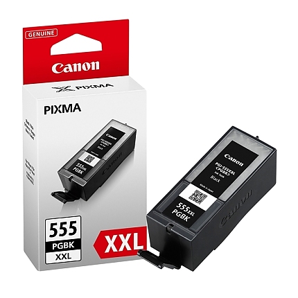 Canon PGI-555XXL PGBK + Canon Photo Paper Variety Pack A4 & 10 x 15cm (VP-101)