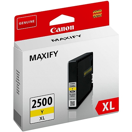 Canon PGI-2500XL Y + Canon Photo Paper Variety Pack A4 & 10 x 15cm (VP-101)