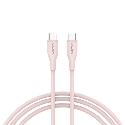 CANYON cable CC60SC10 C-C 60W 1m Silicon Pink Sand