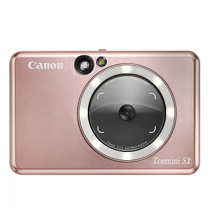 Canon instant camera printer  Zoemini S2 ZV223, Rose Gold