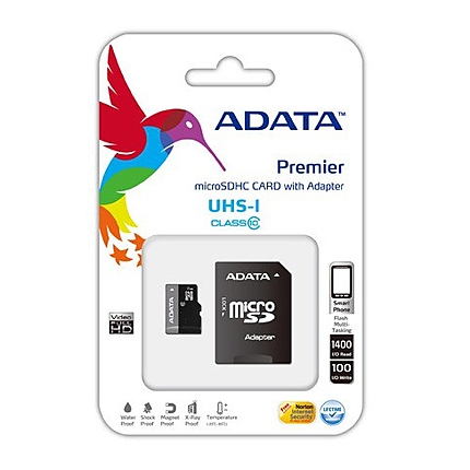 64G SDMI+ADAP UHS-I CL10 ADATA