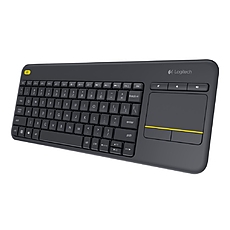 Logitech Wireless Touch Keyboard K400 Plus Black