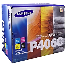 Samsung CLT-P406C 4-pk CYMK Toner Crtg