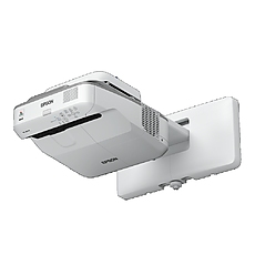 Epson EB-685W, 3LCD, Ultra short, WXGA (1280 x 800), 16:10, 3,500 lumen, 14,000 : 1, HDMI (3x), Ethernet, Wireless LAN (optional), VGA, 5.7 kg, Wall mounting bracket, 36 months