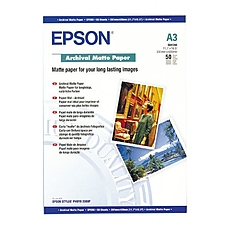 Epson Archival Matte Paper, DIN A3, 192g/m2, 50 Blatt