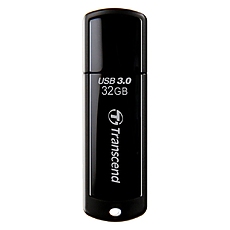 Transcend 32GB, USB3.1, Pen Drive, Classic, Black