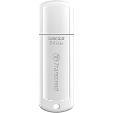 Transcend 64GB, USB3.1, Pen Drive, Classic, White