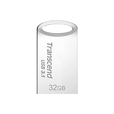 Transcend 32GB JETFLASH 710, USB 3.1, Silver Plating