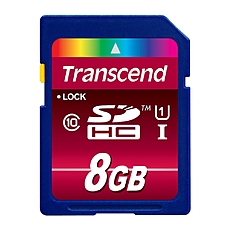 Transcend 8GB SDHC UHS-I Ultimate (Class10)