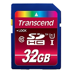 Transcend 32GB SDHC UHS-I Ultimate (Class10)