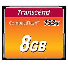 Transcend 8GB CF Card (133X)