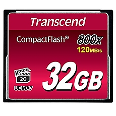 Transcend 32GB CF Card (800X)