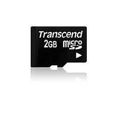 Transcend 2GB micro SD (No box & adapter)