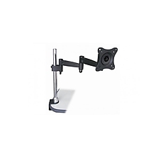 Sunne 10"-24", Desk Bracket, Tilt&Swivel - 15°&180°, max 15kg, Pivot 360°, max VESA 75-100x75-100, height adjustable up to 400 mm, screen to holder - 447 mm