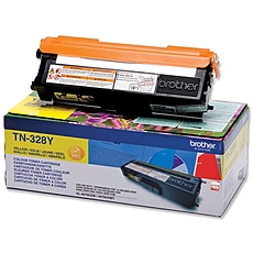 Brother TN-328Y Toner Cartridge High Yield