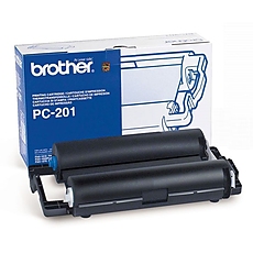 Brother PC-201 Ribbon Cartridge for FAX-1010/20/30, FAX-1010Plus/1030Plus, FAX-1010e/1030e, MFC-1025 series