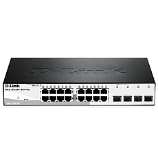 D-Link 16 10/100/1000 Base-T port with 4 x 1000Base-T /SFP ports