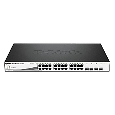 D-Link 24 PoE 10/100/1000 Base-T port with 4 x 1000Base-T /SFP ports