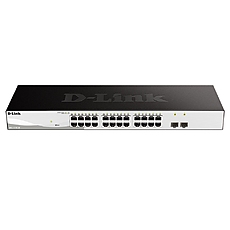 D-Link 26-Port Gigabit Smart Switch with 2 SFP ports