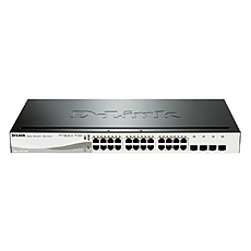 D-Link 24 PoE 10/100/1000 Base-T port + 4 SFP