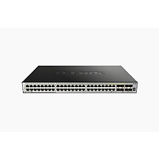 D-Link xStack 44-port GE and 4-port Combo 1000BaseT/SFP plus 4 10GE SFP+